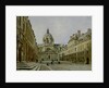The Courtyard of the Old Sorbonne, 1886 by Emmanuel Lansyer