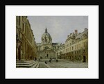The Courtyard of the Old Sorbonne, 1886 by Emmanuel Lansyer