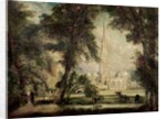 Salisbury Cathedral from the Bishop's Grounds, c.1822-23 by Anonymous