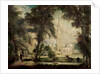 Salisbury Cathedral from the Bishop's Grounds, c.1822-23 by Anonymous