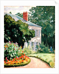The Garden at Queue-en-Brie by Ernest Rouart