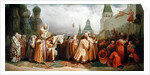 Palm Sunday Procession under the Reign of Tsar Alexis Romanov 1868 by Viatcheslav Grigorievitch Schwarz