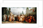 Palm Sunday Procession under the Reign of Tsar Alexis Romanov 1868 by Viatcheslav Grigorievitch Schwarz
