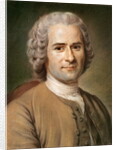 Jean-Jacques Rousseau, 1753 by Maurice Quentin de la (after) Tour