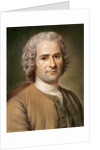 Jean-Jacques Rousseau, 1753 by Maurice Quentin de la (after) Tour