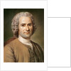Jean-Jacques Rousseau, 1753 by Maurice Quentin de la (after) Tour