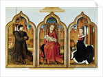 Triptych of Jean de Witte, 1473 by Flemish School