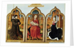 Triptych of Jean de Witte, 1473 by Flemish School