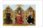Triptych of Jean de Witte, 1473 by Flemish School