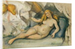 Female Nude on a Sofa by Paul Cezanne