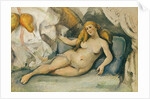 Female Nude on a Sofa by Paul Cezanne