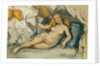 Female Nude on a Sofa by Paul Cezanne