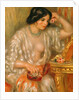 Gabrielle with Jewellery, 1910 by Pierre Auguste Renoir