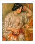 Gabrielle with Jewellery, 1910 by Pierre Auguste Renoir