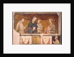 Virgin and Child with St. Francis and St. John the Evangelist by Pietro Lorenzetti