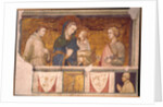Virgin and Child with St. Francis and St. John the Evangelist by Pietro Lorenzetti