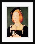 Portrait of Mary of England wife of Louis XII c.1514 by French School