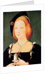 Portrait of Mary of England wife of Louis XII c.1514 by French School