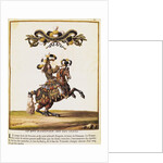 The Duke of Enghien as the King of the Indians at the Carousel Performed for Louis XIV in Front of the Tuileries, 5th June 1662 by Israel the Younger Silvestre