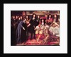 Jean-Baptiste Colbert Presenting the Members of the Royal Academy of Science to Louis XIV detail of the central part, c.1667 by Henri Testelin