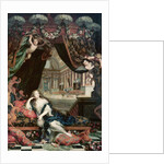 Portrait of Madame de Montespan reclining in front of gallery of the Chateau de Clagny by Henri Gascard