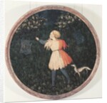 Young falconer, Florentine School by Master of the Judgement of Paris