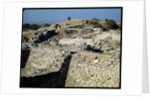 The Mound of Hissarlik, the site of the ancient city of Troy, 3000-1100 BC by Anonymous