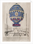 The Montgolfier Brothers' Balloon Experiment at the Chateau de la Muette, 21st November, 1783 by French School