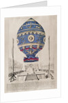 The Montgolfier Brothers' Balloon Experiment at the Chateau de la Muette, 21st November, 1783 by French School