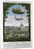 The Third Flight of Nicholas Robert and his brother from the Tuileries, 19th September, 1784 by French School