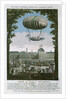 The Third Flight of Nicholas Robert and his brother from the Tuileries, 19th September, 1784 by French School