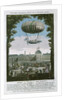 The Third Flight of Nicholas Robert and his brother from the Tuileries, 19th September, 1784 by French School