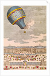 The Ballooning Experiment at the Chateau de Versailles, 19th September, 1783 by French School