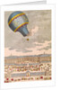 The Ballooning Experiment at the Chateau de Versailles, 19th September, 1783 by French School