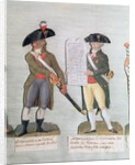 A Citizen Ready to Fight and a Citizen Carrying the Declaration of the Rights of Man by Lesueur Brothers