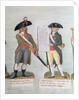 A Citizen Ready to Fight and a Citizen Carrying the Declaration of the Rights of Man by Lesueur Brothers