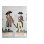 A Citizen Ready to Fight and a Citizen Carrying the Declaration of the Rights of Man by Lesueur Brothers