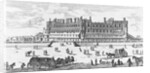 View of the Chateau de Saint-Germain-en-Laye, 1658 by Israel the Younger Silvestre