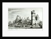 Perspective view of the Tour de Nesle and the Hotel de Nevers by Israel the Younger Silvestre