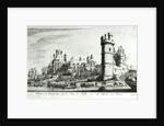 Perspective view of the Tour de Nesle and the Hotel de Nevers by Israel the Younger Silvestre