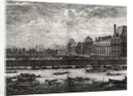View of the Palais des Tuileries and the gardens, 1670 by Israel the Younger Silvestre