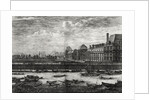 View of the Palais des Tuileries and the gardens, 1670 by Israel the Younger Silvestre
