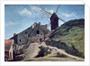 A Windmill at Montmartre, 1840-45 by Jean Baptiste Camille Corot