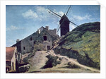 A Windmill at Montmartre, 1840-45 by Jean Baptiste Camille Corot