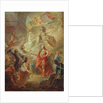 Louis XVI swearing loyalty to the constitution on the altar of the homeland by Nicolas Guy Brenet