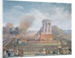 Festival of the Federation, 14th July 1790 by Jean Alexis Cornu