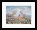 Festival of the Federation, 14th July 1790 by Jean Alexis Cornu