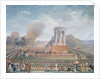 Festival of the Federation, 14th July 1790 by Jean Alexis Cornu