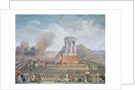 Festival of the Federation, 14th July 1790 by Jean Alexis Cornu
