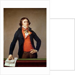 Bertrand Barere de Vieuzac with the judgement of Louis XVI 4th January 1793 by Jean Louis Laneuville